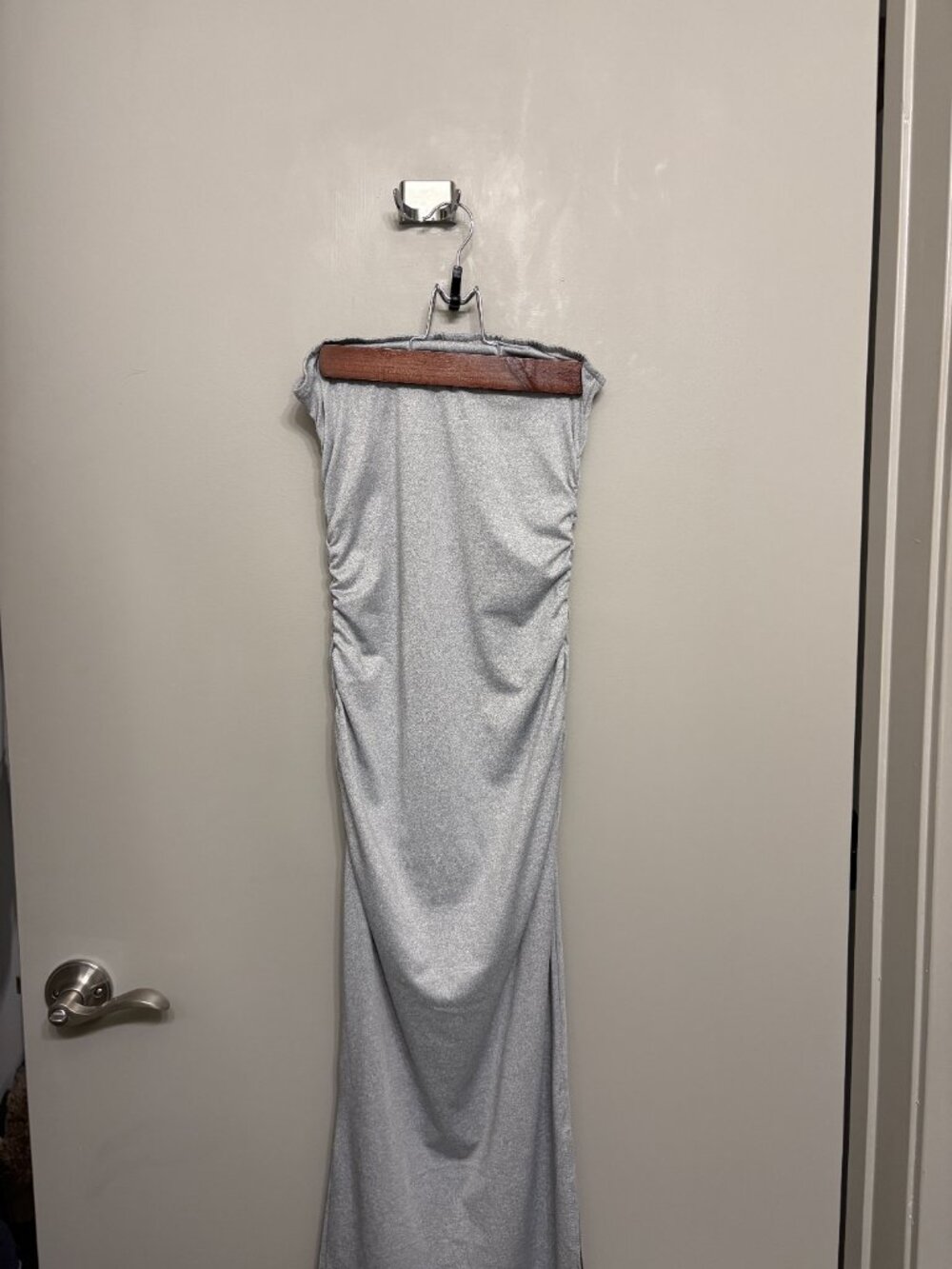 Gray Tube Dress - Picture 4 of 4